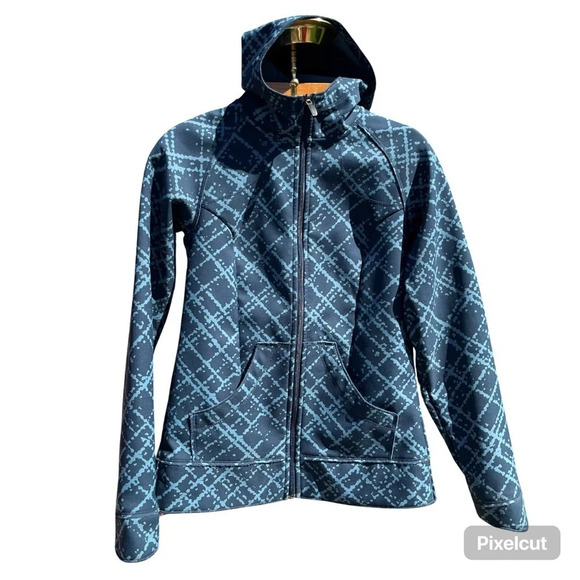 Columbia Jackets & Blazers - COLUMBIA ~ Blue hooded fleece-lined women’s zip up jacket